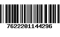 Código de Barras 7622201144296