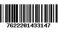 Código de Barras 7622201433147