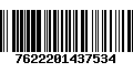 Código de Barras 7622201437534