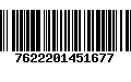 Código de Barras 7622201451677