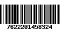 Código de Barras 7622201458324