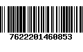 Código de Barras 7622201460853