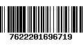 Código de Barras 7622201696719