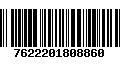 Código de Barras 7622201808860