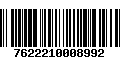 Código de Barras 7622210008992