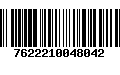 Código de Barras 7622210048042