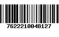 Código de Barras 7622210048127