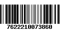 Código de Barras 7622210073860