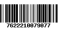 Código de Barras 7622210079077