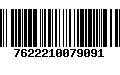 Código de Barras 7622210079091