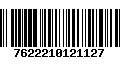 Código de Barras 7622210121127