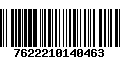 Código de Barras 7622210140463