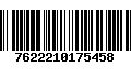 Código de Barras 7622210175458