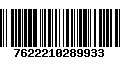 Código de Barras 7622210289933