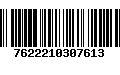 Código de Barras 7622210307613