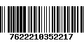 Código de Barras 7622210352217