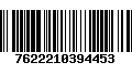 Código de Barras 7622210394453