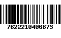 Código de Barras 7622210406873