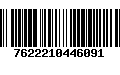 Código de Barras 7622210446091