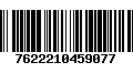 Código de Barras 7622210459077