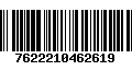 Código de Barras 7622210462619