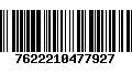 Código de Barras 7622210477927