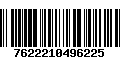 Código de Barras 7622210496225