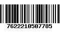 Código de Barras 7622210507785