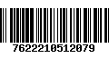 Código de Barras 7622210512079