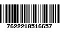 Código de Barras 7622210516657