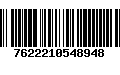 Código de Barras 7622210548948