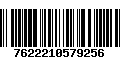 Código de Barras 7622210579256