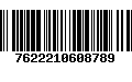 Código de Barras 7622210608789