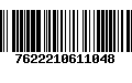 Código de Barras 7622210611048