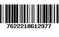 Código de Barras 7622210612977