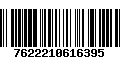 Código de Barras 7622210616395