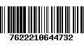 Código de Barras 7622210644732