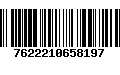 Código de Barras 7622210658197