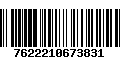 Código de Barras 7622210673831