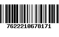 Código de Barras 7622210678171