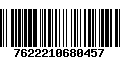 Código de Barras 7622210680457