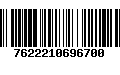 Código de Barras 7622210696700