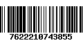 Código de Barras 7622210743855