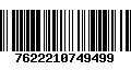 Código de Barras 7622210749499