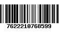 Código de Barras 7622210768599