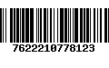 Código de Barras 7622210778123