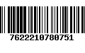 Código de Barras 7622210780751