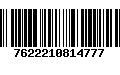 Código de Barras 7622210814777