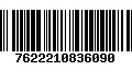 Código de Barras 7622210836090