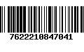 Código de Barras 7622210847041